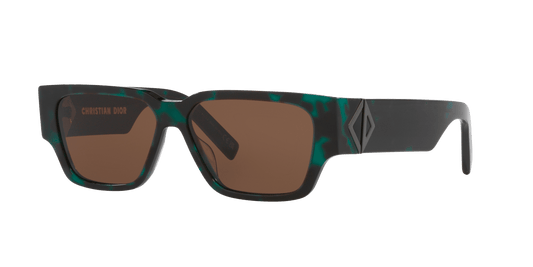 משקפי שמש של דיור צב-חום | Dior CD Diamond S5I Tortoise-Brown