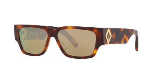 משקפי שמש של דיור צב בלונד-חום | Dior CD Diamond S5I Tortoise Blonde-Brown
