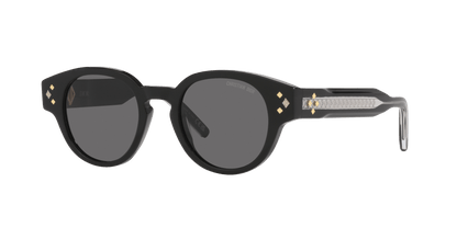 משקפי שמש של דיור שחור-אפור | Dior CD Diamond R2I Black-Grey
