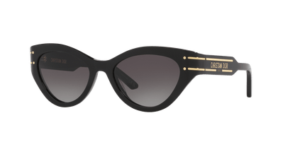 משקפי שמש של דיור זהב-אפור | Dior DiorSignature B7I Gold-Grey