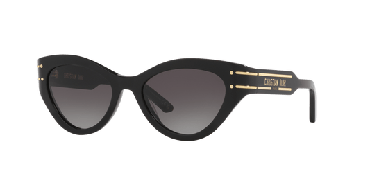 משקפי שמש של דיור זהב-אפור | Dior DiorSignature B7I Gold-Grey