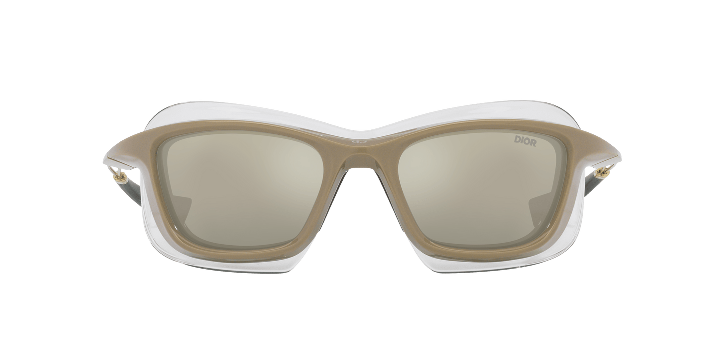 משקפי שמש של דיור חום-אפור | Dior Diorxplorer S1U Brown-Grey