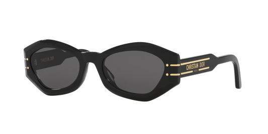 משקפי שמש של דיור שחור-אפור | Dior DiorSignature B1U Black-Grey