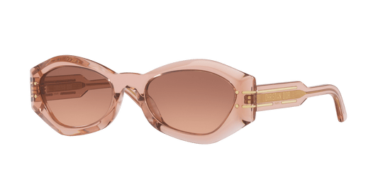 משקפי שמש של דיור ורוד-חום | Dior DiorSignature B1U Pink-Brown