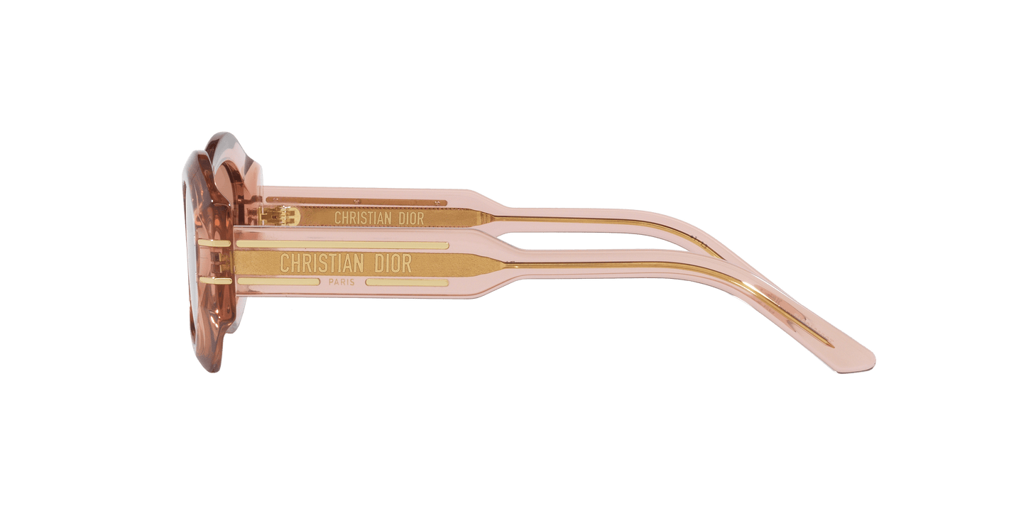 משקפי שמש של דיור ורוד-חום | Dior DiorSignature B1U Pink-Brown