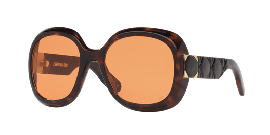 משקפי שמש של דיור צב-חום | Dior Lady 9522 R2I Tortoise-Brown