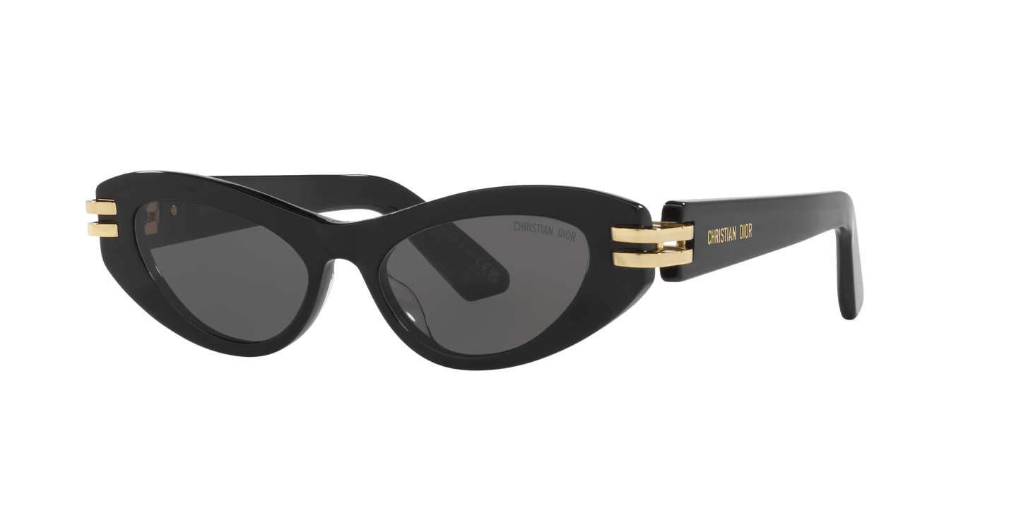 משקפי שמש של דיור שחור-אפור | Dior CDior B1U Black-Grey