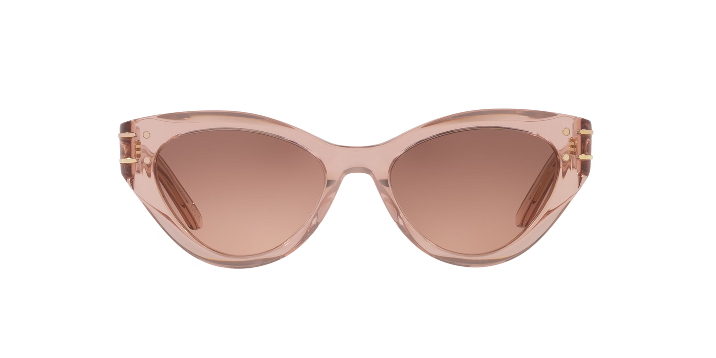 משקפי שמש של דיור ורוד-חום | Dior DiorSignature B7I Pink-Brown
