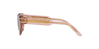 משקפי שמש של דיור ורוד-חום | Dior DiorSignature B7I Pink-Brown
