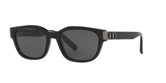 משקפי שמש של דיור שחור מבריק-אפור | Dior Cd Icon S1I Dm40122I Black Shiny-Grey