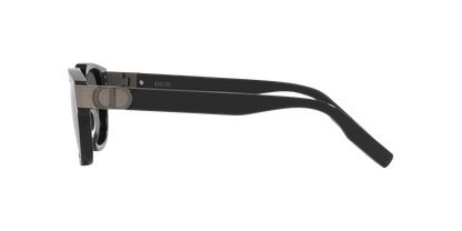 משקפי שמש של דיור שחור מבריק-אפור | Dior Cd Icon S1I Dm40122I Black Shiny-Grey