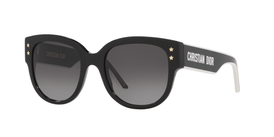 משקפי שמש של דיור שחור מבריק-אפור | DIOR Diorpacific B2I Cd40157I Black Shiny-Grey