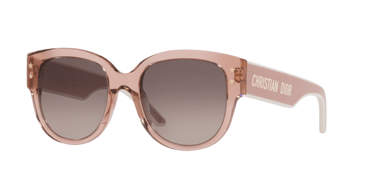 משקפי שמש של דיור ורוד-חום | DIOR Diorpacific B2I Cd40157I Pink-Brown