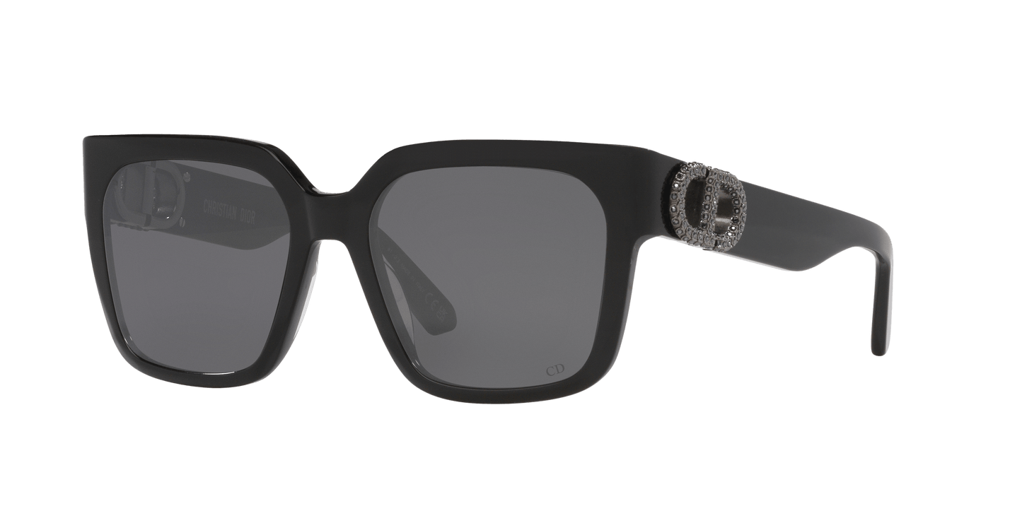 משקפי שמש של דיור שחור-אפור | Dior 30Montaigne S11I Cd40144I Black-Grey