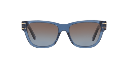 Dior Sunglasses Blue Shiny-Red | Dior Diorsignature S6U Cd40145U Blue Shiny-Red