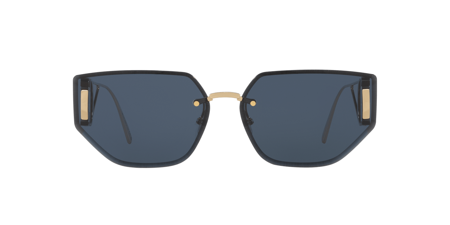 משקפי שמש של דיור זהב מבריק-כחול | Dior 30Montaigne B3U Cd40146U Gold Shiny-Blue