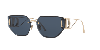 משקפי שמש של דיור זהב מבריק-כחול | Dior 30Montaigne B3U Cd40146U Gold Shiny-Blue