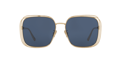 משקפי שמש של דיור זהב מבריק-כחול | Dior Fildior S1U Cd40151U Gold Shiny-Blue