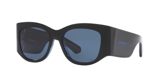 משקפי שמש של דיור שחור-כחול | Dior Diornuit S1I Cd40168I Black-Blue