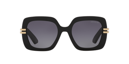 משקפי שמש של דיור שחור מבריק-אפור | Dior CDior S2I CD40154I Black Shiny-Grey