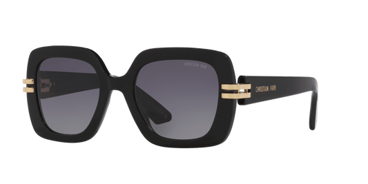 משקפי שמש של דיור שחור מבריק-אפור | Dior CDior S2I CD40154I Black Shiny-Grey