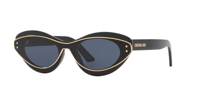 משקפי שמש של דיור שחור-כחול | Dior Diormeteor B1I CD40167I Black-Blue