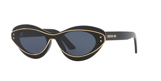 משקפי שמש של דיור שחור-כחול | Dior Diormeteor B1I CD40167I Black-Blue