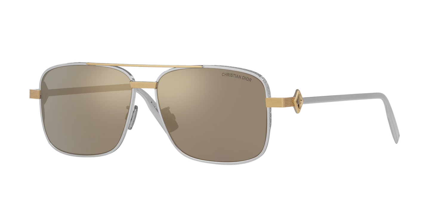 משקפי שמש של דיור אפור-צהוב | Dior DM40146U Grey-Yellow