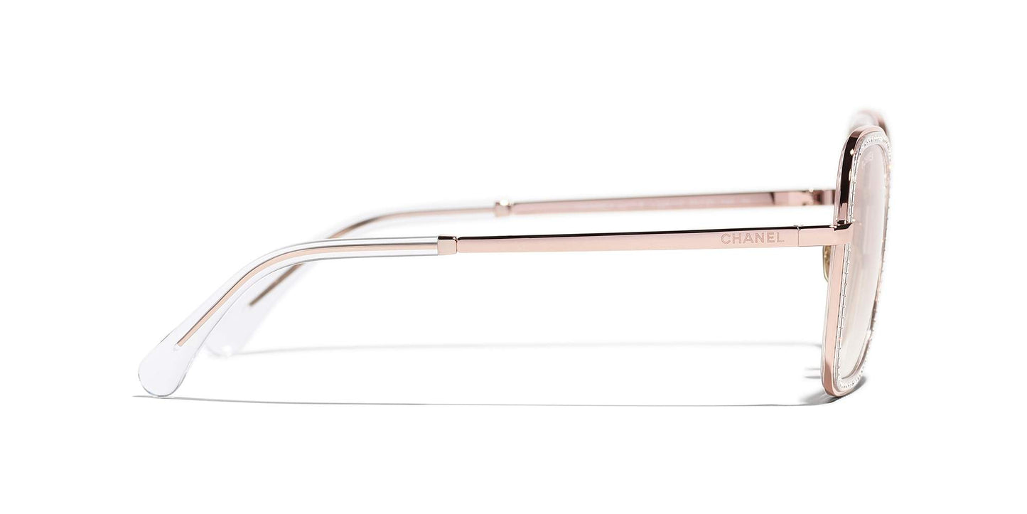 משקפי שמש של שאנל ברונזה-חום בהיר | CHANEL Square Sunglasses CH4277B Bronze-Light Brown