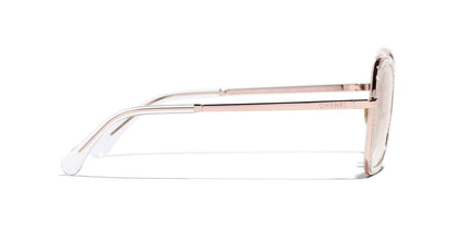 משקפי שמש של שאנל ברונזה-חום בהיר | CHANEL Square Sunglasses CH4277B Bronze-Light Brown