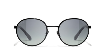 משקפי שמש של שאנל שחור-אפור | CHANEL Pantos CH4282 Glasses Black-Grey