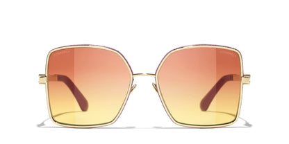 Chanel Sunglasses Gold-Yellow | CHANEL CH4288Q Gold-Yellow