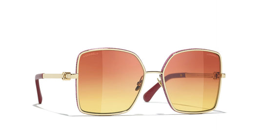 משקפי שמש של שאנל זהב-צהוב | CHANEL CH4288Q Gold-Yellow