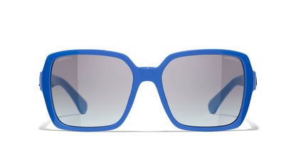משקפי שמש של שאנל כחול-אפור | CHANEL Square glasses CH5408 Blue-Grey