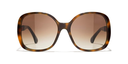 Chanel Square Sunglasses CH5470Q Tortoise-Brown