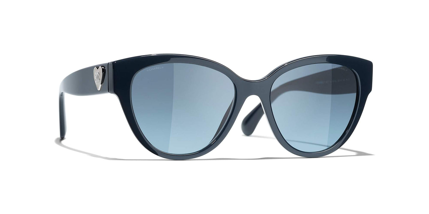 משקפי שמש של שאנל כחול | CHANEL Butterfly Sunglasses CH5477 Blue