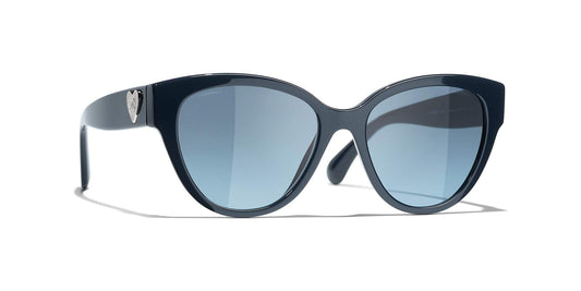 משקפי שמש של שאנל כחול | CHANEL Butterfly Sunglasses CH5477 Blue