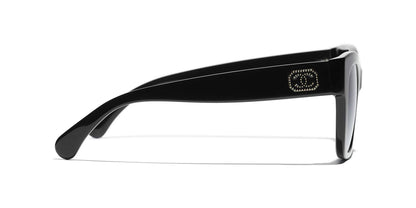 משקפי שמש של שאנל שחור-אפור | CHANEL Square Sunglasses CH5478 Black-Gray