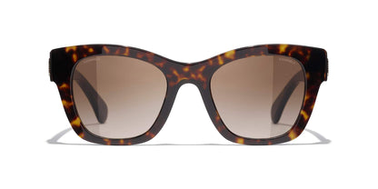 משקפי שמש של שאנל בצבע צב-חום כהה | CHANEL Square Sunglasses CH5478 Dark Tortoise-Brown