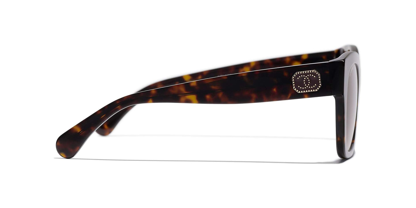משקפי שמש של שאנל בצבע צב-חום כהה | CHANEL Square Sunglasses CH5478 Dark Tortoise-Brown
