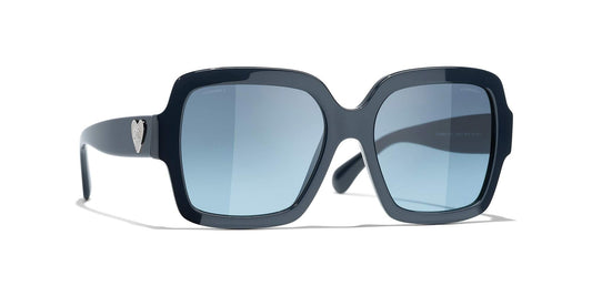 משקפי שמש של שאנל כחול | CHANEL Square Sunglasses CH5479 Blue