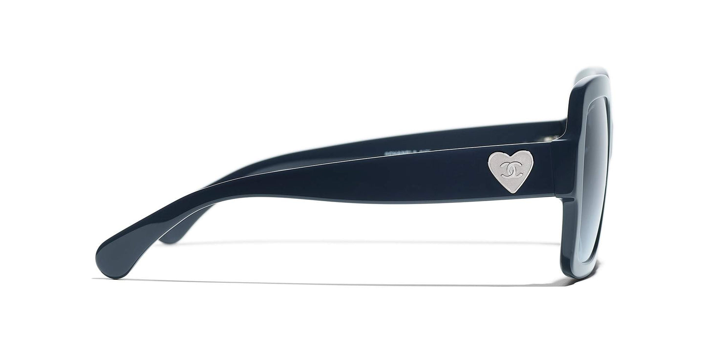 משקפי שמש של שאנל כחול | CHANEL Square Sunglasses CH5479 Blue