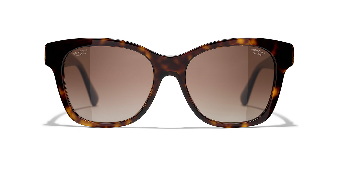 משקפי שמש של שאנל צב-חום | CHANEL Square glasses CH5482H Tortoiseshell-Brown