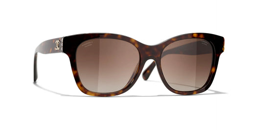 משקפי שמש של שאנל צב-חום | CHANEL Square glasses CH5482H Tortoiseshell-Brown
