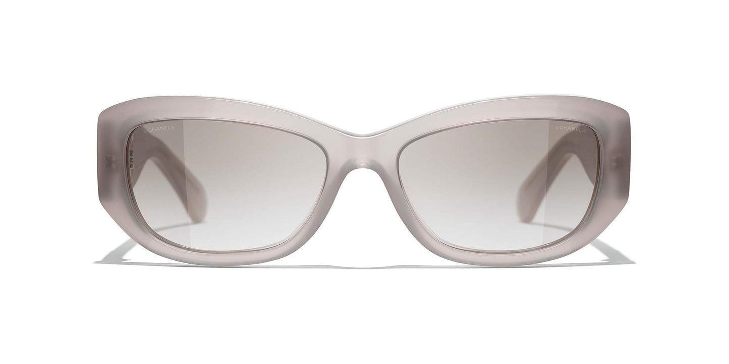 משקפי שמש של שאנל אפור | CHANEL Rectangle Sunglasses CH5493 Gray