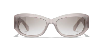 משקפי שמש של שאנל אפור | CHANEL Rectangle Sunglasses CH5493 Gray