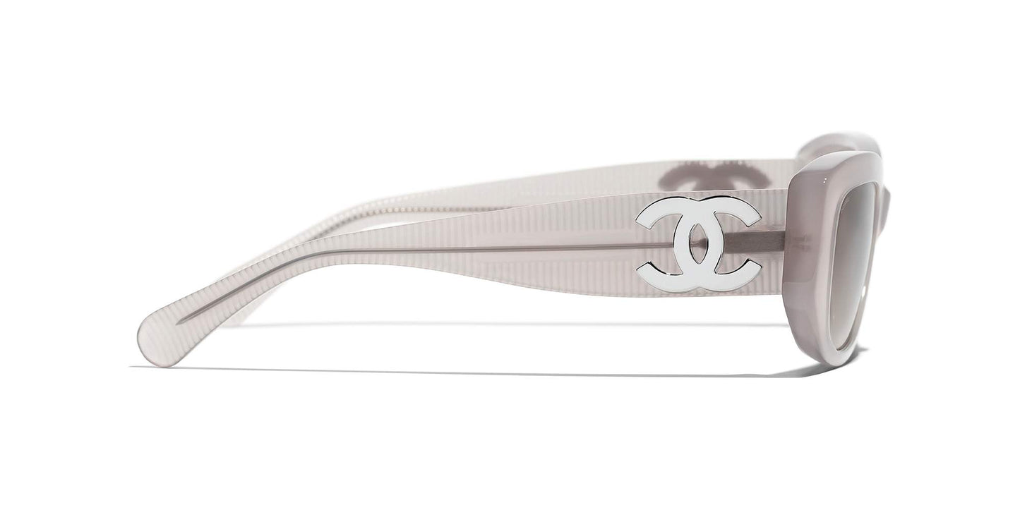 משקפי שמש של שאנל אפור | CHANEL Rectangle Sunglasses CH5493 Gray
