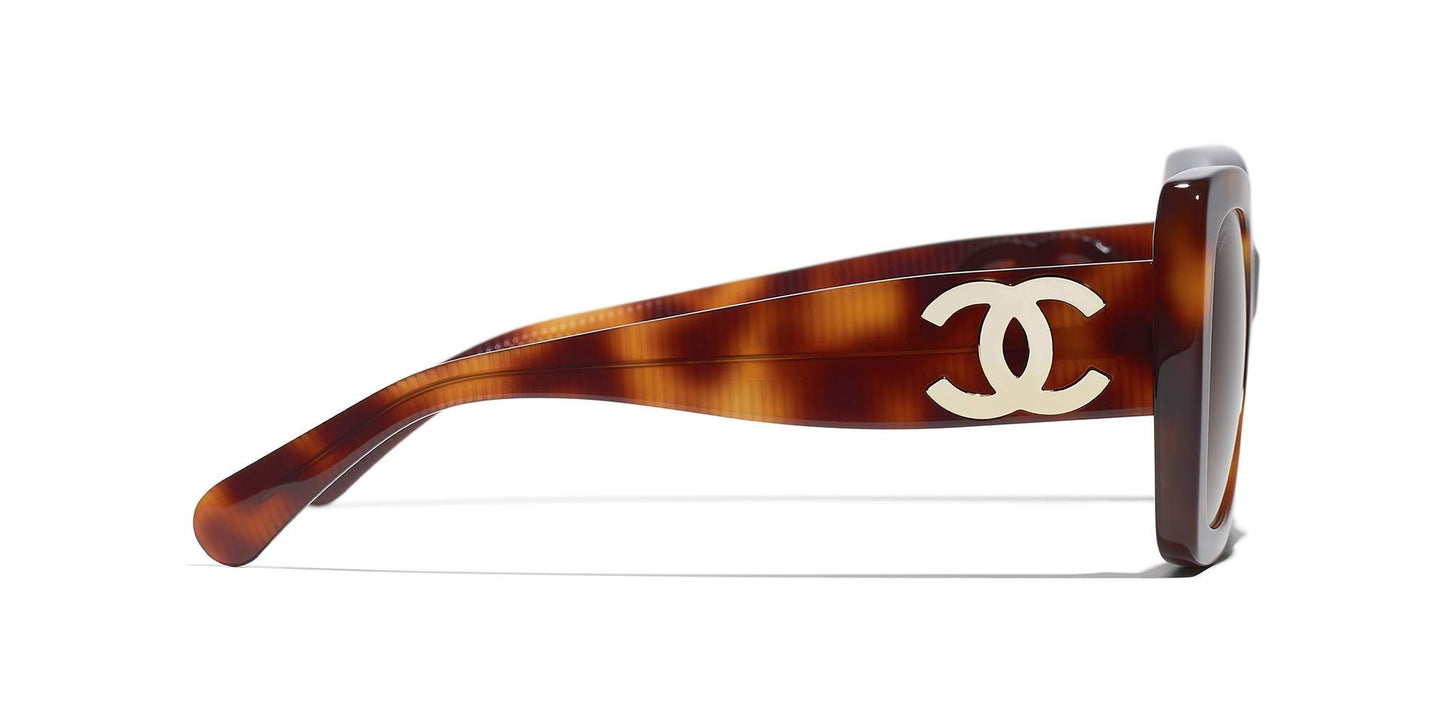 משקפי שמש של שאנל צב-חום | CHANEL Square Sunglasses CH5494 Tortoise-Brown