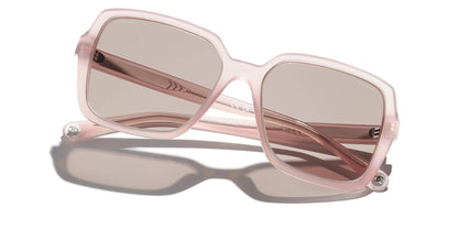 משקפי שמש של שאנל ורוד-סגול בהיר | CHANEL Square Sunglasses CH5505 Light Pink-Purple