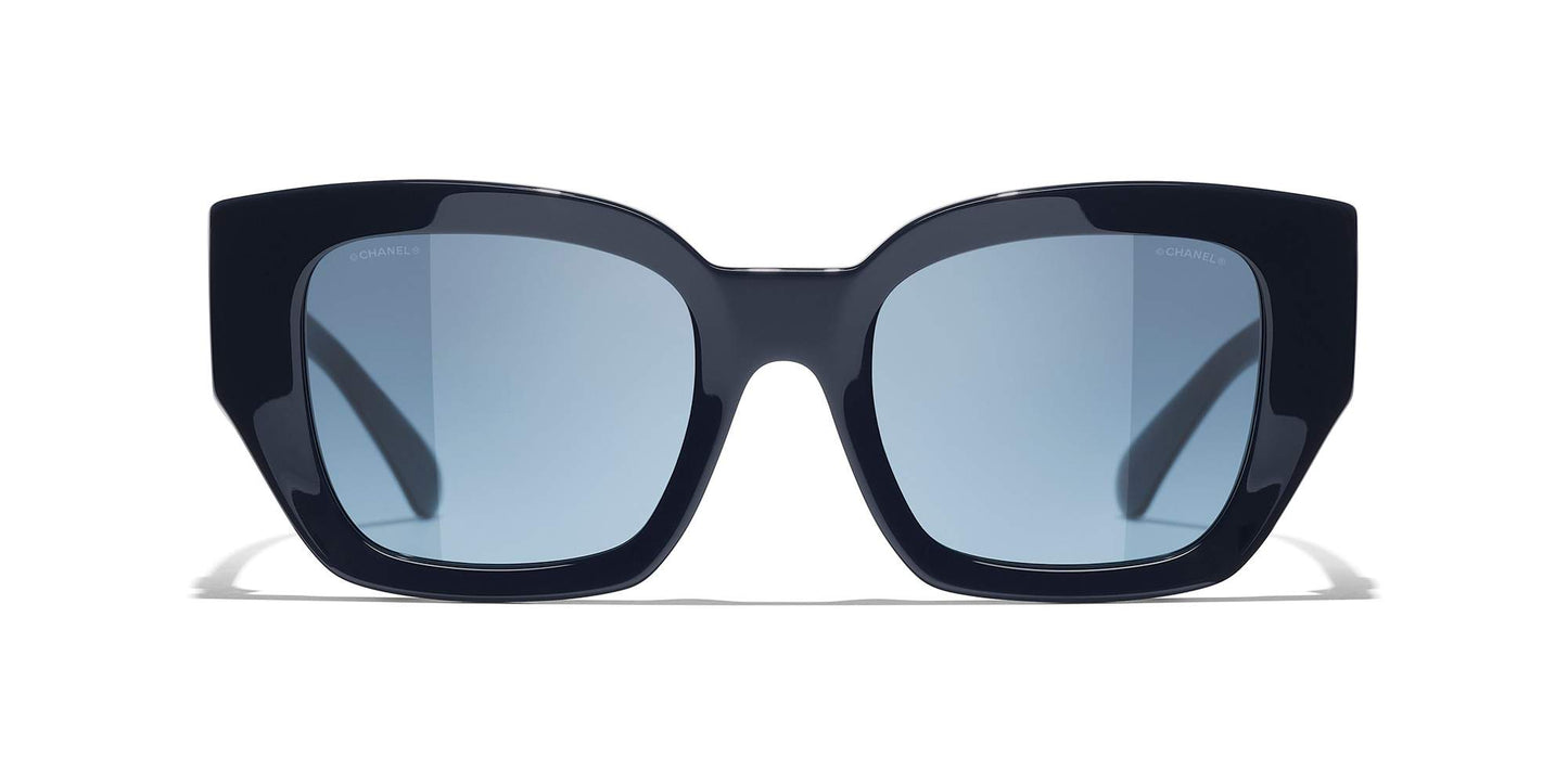 Chanel Blue Sunglasses | CHANEL Square Sunglasses CH5506 Blue